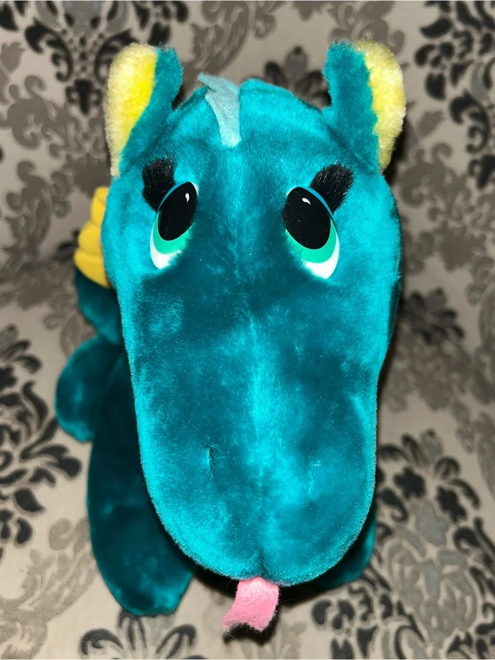 Fun Farm Dakin 1987 Vintage 80s Green Plush ‘Puff The Magic Dragon’ 16